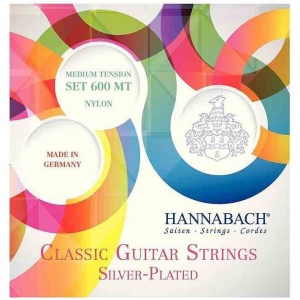 Hannabach 600MT Silver-Plated Green струны для классической гитары
