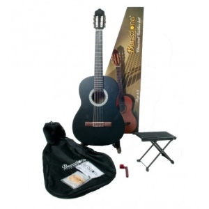 Barcelona CG11K/BK - Набор:Классическая гитара, чехол, подставка, струны