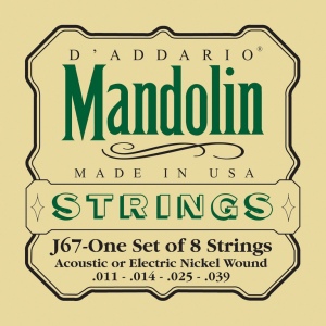 D`Addario J67 струны для мандолины