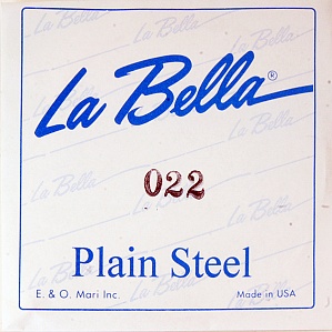 La Bella PS022 отдельная струна, сталь