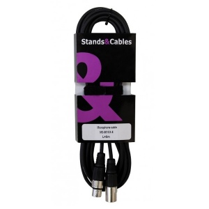 STANDS & CABLES MC-001XX-5 микрофонный кабель распаянный, XLR-XLR, длина 5 метров