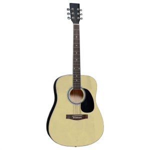 CATALUNA Dreadnought Natural PS501310742 гитара акустическая, цвет черный, топ натуральный