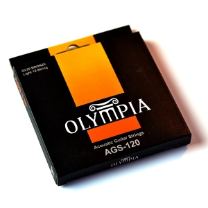 Olympia AGS120 струны для 12ти-струнной акустической гитары