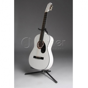 MiLena-Music ML-A1-WH Акустическая гитара, глянцевая, белая