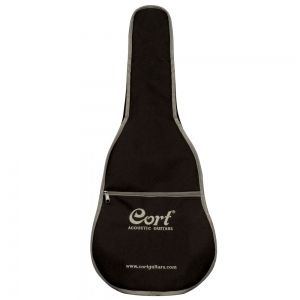 Cort CGB-18S BK Чехол для акустической гитары (корпус classic, folk, concert, SFX) с логотипом "CORT