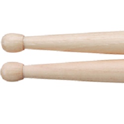 Tama H215B барабанные палочки, орех, наконечник круглый деревянный