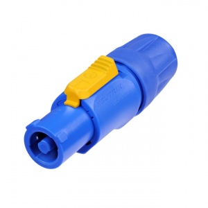 Neutrik NAC3FCA Разъем PowerCon® кабельный, входной (синий), 20 A / 250 В