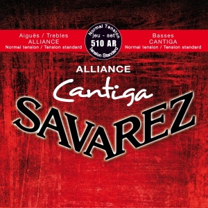 Savarez 510AR струны для классической гитары Alliance Cantiga нормального натяжения