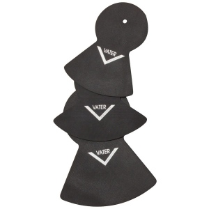 VATER VNGCP1 Комплект заглушек для тарелок тренировочные накладки 1 Crash, 1 Crash/Ride, 1 Hi- Hat