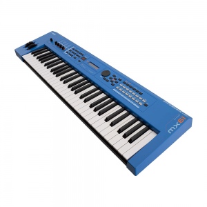 YAMAHA MX61 BU синтезатор, 61 клавиша, 128 полифония, 978 тембров + 60 ударных