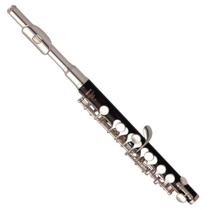 Yamaha YPC-62M Полупрофессиональная флейта пикколо из черного дерева с посеребренной головкой