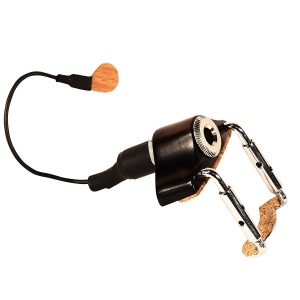 KNA VV-3 звукосниматель для скрипки / альта, пассивный, разъем 1/4" джек, деревянная отделка