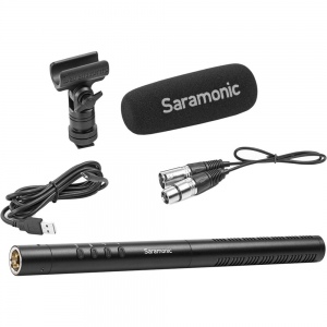 Saramonic SR-TM1  Бродкастовый суперкардиоидный микрофон короткая пушка