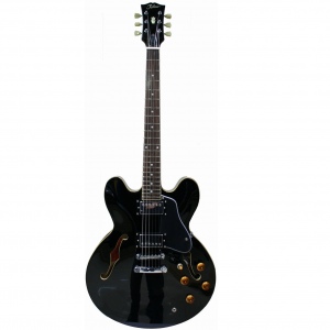 Tokai ES60-BB Полуакустическая гитара серии Traditional в стиле ES335 из клена с накладкой из палиса