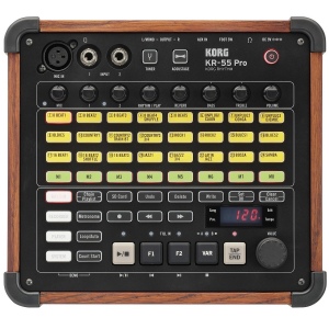 KORG KR-55 Pro ритм-машина с практичным и понятным интерфейсом