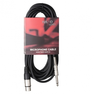 HardCord MCJ-60 микрофонный кабель XLR-Jack mono 6m