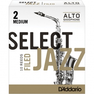 Rico RSF10ASX2M Select Jazz Трость для саксофона альт, размер 2, средняя (Medium)