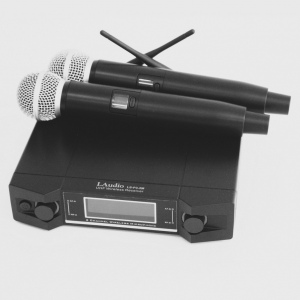 LAudio LS-P3-2M Двухканальная вокальная радиосистема, 2 ручных передатчика