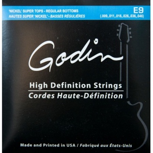 Godin 008971 E-9 комплект струн для электрогитары 9-46
