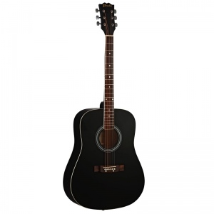 PRADO HS-4103/BK Акустическая гитара, черный матовый цвет