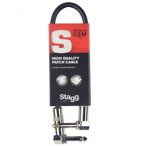 STAGG SPC030L DL Гитарный кабель (патч), 30 см