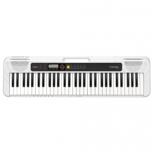 CASIO CT-S200WE Синтезатор, 61 клавиша фортепианного типа , 400 тембров, 77 стилей аккомпанемента