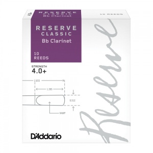 Rico DCT10405 Reserve Classic Трость для кларнета Bb, размер 4.0+