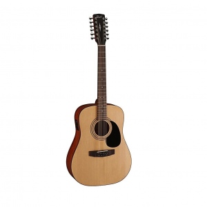 CORT AD810-12E-OP Standard Series Электро-акустическая гитара, 12-струнная, цвет натуральный