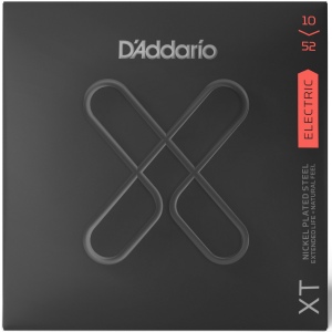 D`Addario XTE1052 струны для электрогитары, никелированные, 10-52, с покрытием