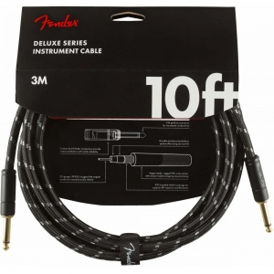 FENDER DELUXE 10` INST CBL BTWD инструментальный кабель, 3,05 метра