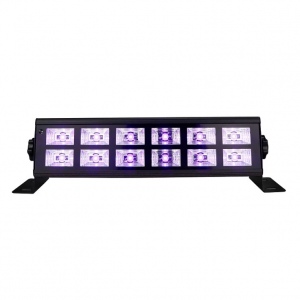 ESTRADA PRO LED UV623 DMX IR Светодиодный ультрафиолетовый светильник заливающего света 12 штх3Вт