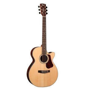 Cort L150F-NS Luce Series Электро-акустическая гитара с вырезом, цвет натуральный