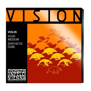 Thomastik VI100 Vision Комплект струн для скрипки размером 4/4, среднее натяжение