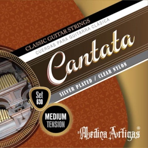 Medina Artigas Cantata 630 Профессиональный комплект струн для классической гитары среднего натяжени