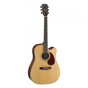 Cort MR710F-12-NS электроакустическая гитара 12 струн, с вырезом, верх-цельная ель