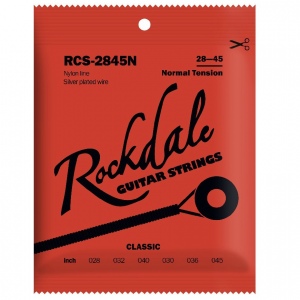 ROCKDALE RCS-2845N струны для классической гитары, нормальное натяжение, 028-045