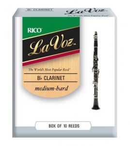 Rico RCC10MH La Voz Трость для кларнета Bb, средне-жесткие (Medium-Hard)