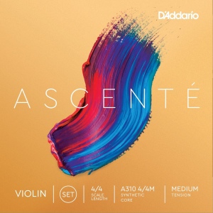 D'Addario A310-4/4M Ascente Комплект струн для скрипки 4/4, среднее натяжение