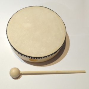 TAM-TAM SG6 Ручной барабан (бубен), деревянный, 6" (150мм), круглый, с кожаной мембраной
