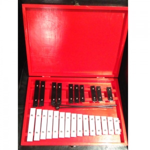 TAM-TAM M25H - Металлофон (Glockenspiel) Хроматический, G-G, 25 нот, черно-белые пластины
