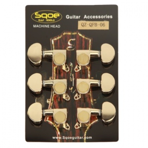 SQOE QZ-QFB-06 комплект колковой механики для акустической гитары