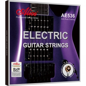 Alice AE536-L Комплект струн для электрогитары, сплав железа, Light, 10-46