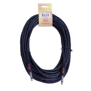 Superlux CFI9PP - инструментальный кабель (калибр AWG#26) с прямыми разъемами 6,3 мм джек (моно)