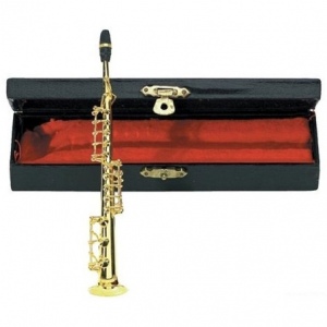 Gewa 980581 miniature instrument Soprano-saxophone сувенир