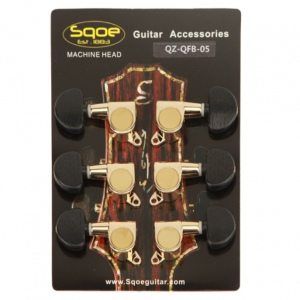 SQOE QZ-QFB-05 комплект колковой механики для акустической гитары