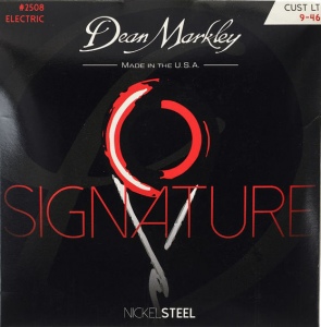 Dean Markley DM2508 Signature Cust LT Комплект струн для электрогитары, никелированные, 9-46