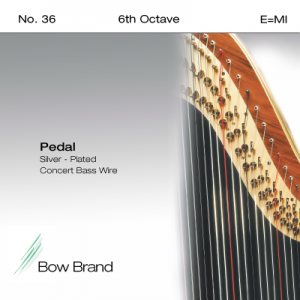 Bow Brand Pedal Wires Silver Plated Комплект посеребреных стальных струн с обмоткой 6-й октавы