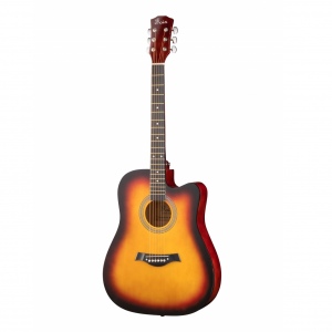Foix FFG-4101C-SB Акустическая гитара, с вырезом и анкером, санберст