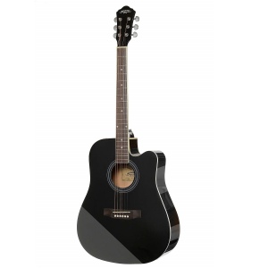 CARAVAN MUSIC HS-4111BK EQ Гитара акустическая со встроенным эквалайзером, цвет черный