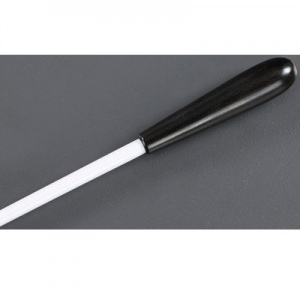 Takt TB-W510 Дирижерская палочка с каплевидной рукояткой из черного дерева без инкрустаций 13"